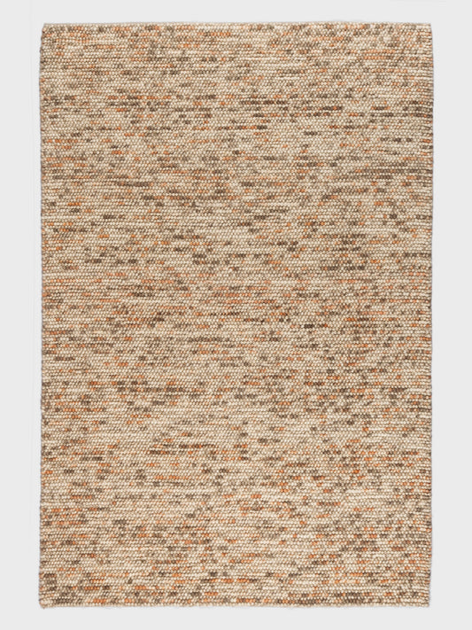 Kohi Noor Rust Wool Rug