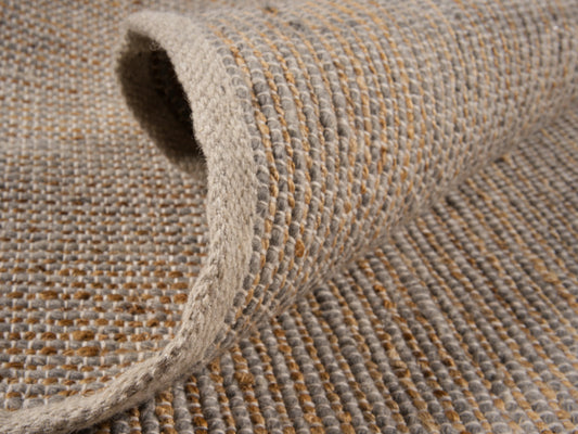 Surya Grey Wool and Jute Rug