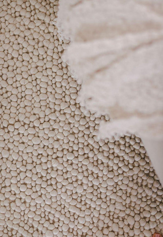Pebbles Natural Wool Rug