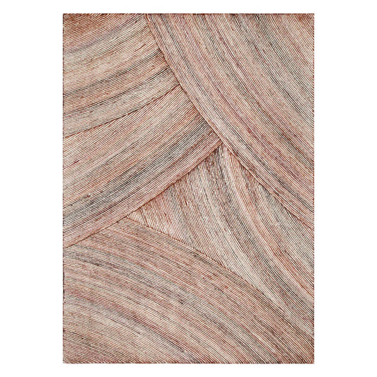 Diva Handtufted Wool Rust