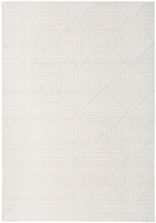 Serenade Shilo White Rug