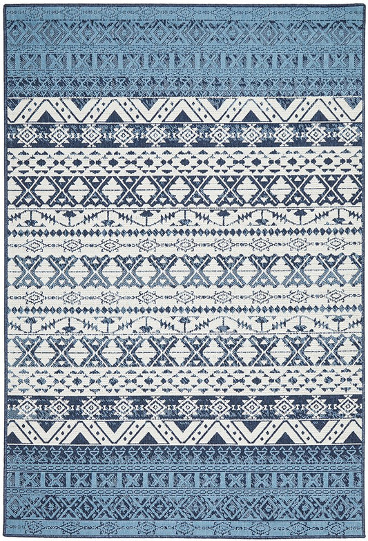 Seaside 3333 White Blue Rug