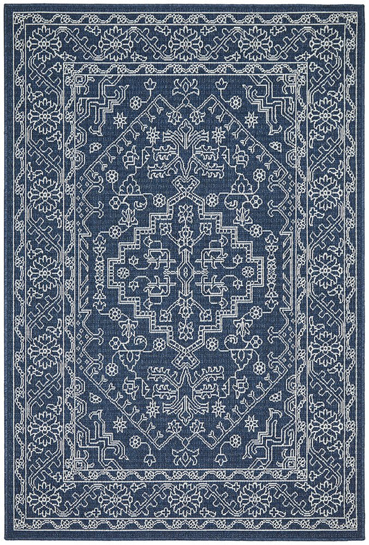 Seaside 5555 Navy Rug