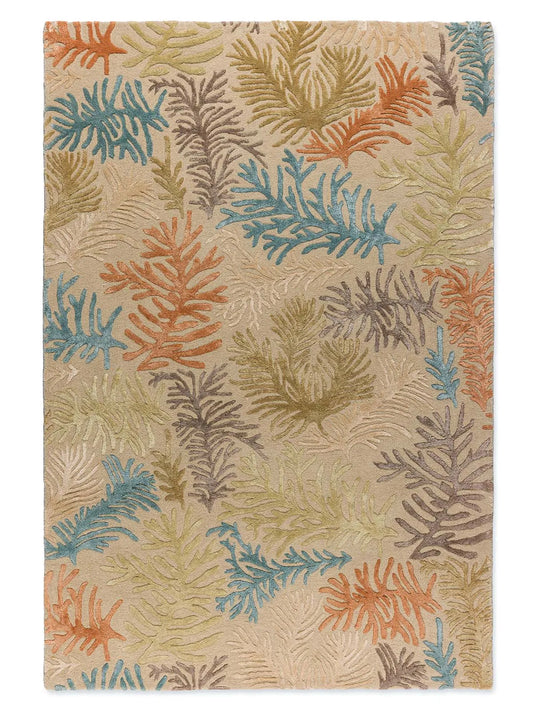 Tropics Multi Modern Wool Rug - RugSpot