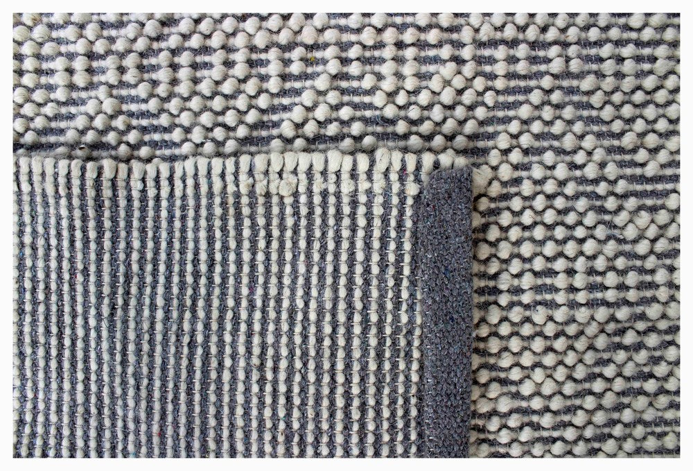 Ella 349 Grey Modern Wool Rug