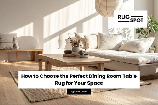 How to Choose the Perfect Rug Under Dining Table for Your Space