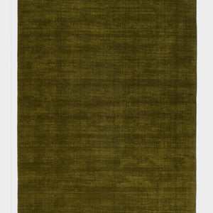 Midnight Green Modern Wool Rug