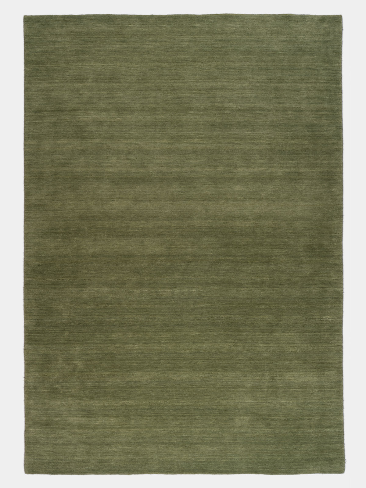 Zen Lt-Green Plain Wool Rug