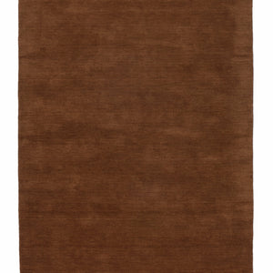 Zen Taupe Plain Wool Rug
