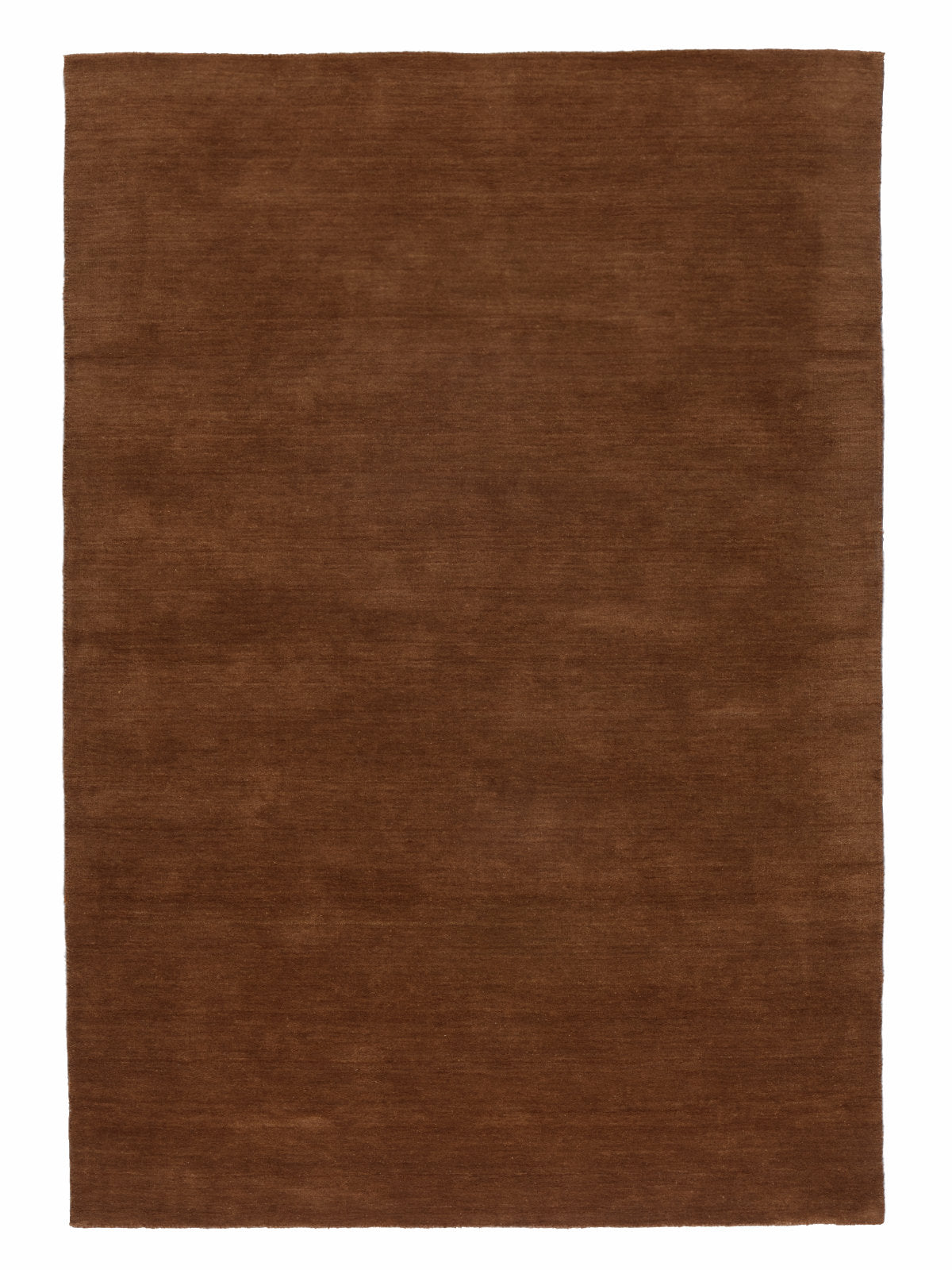 Zen Taupe Plain Wool Rug