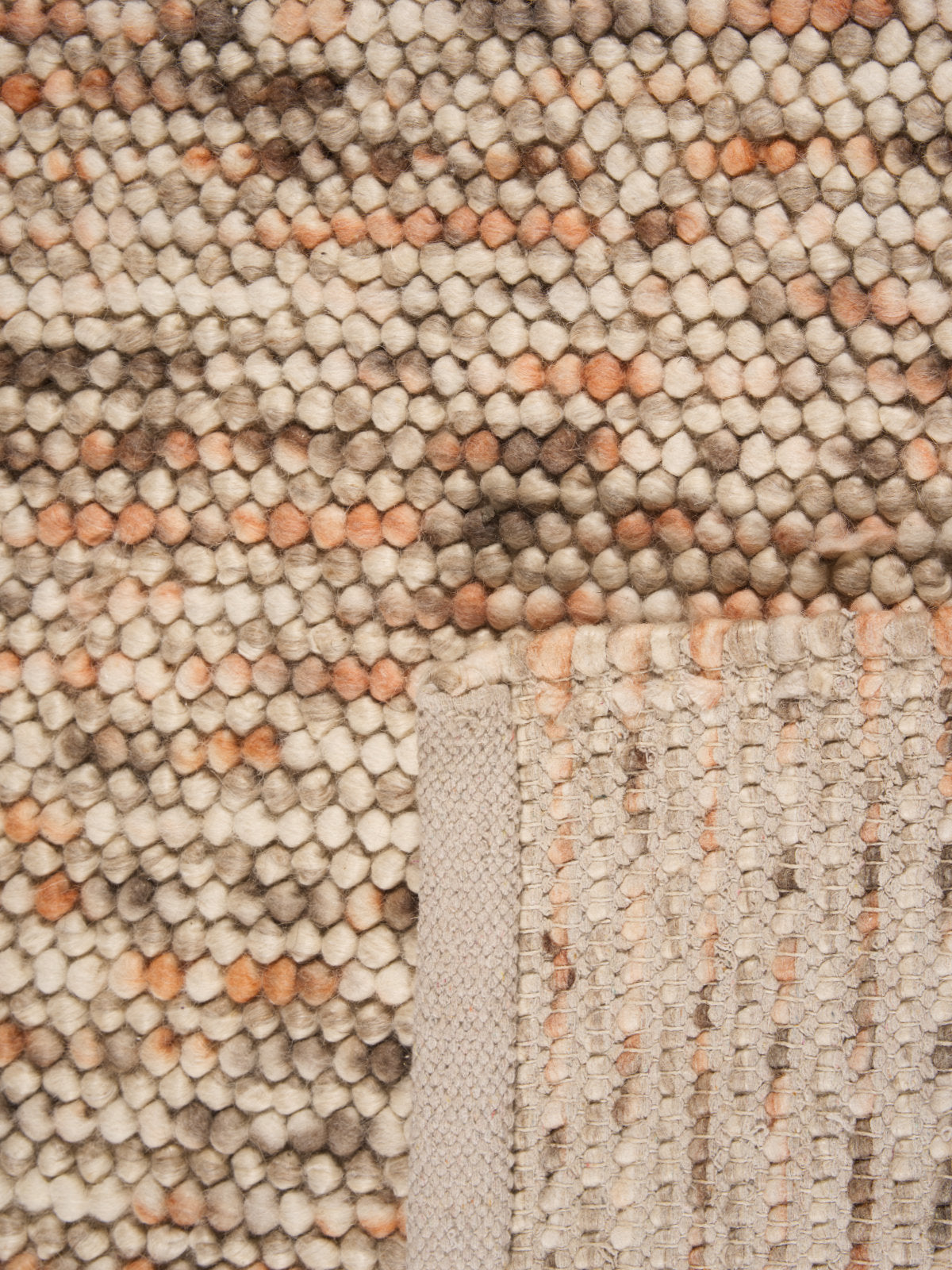 Kohi Noor Rust Wool Rug