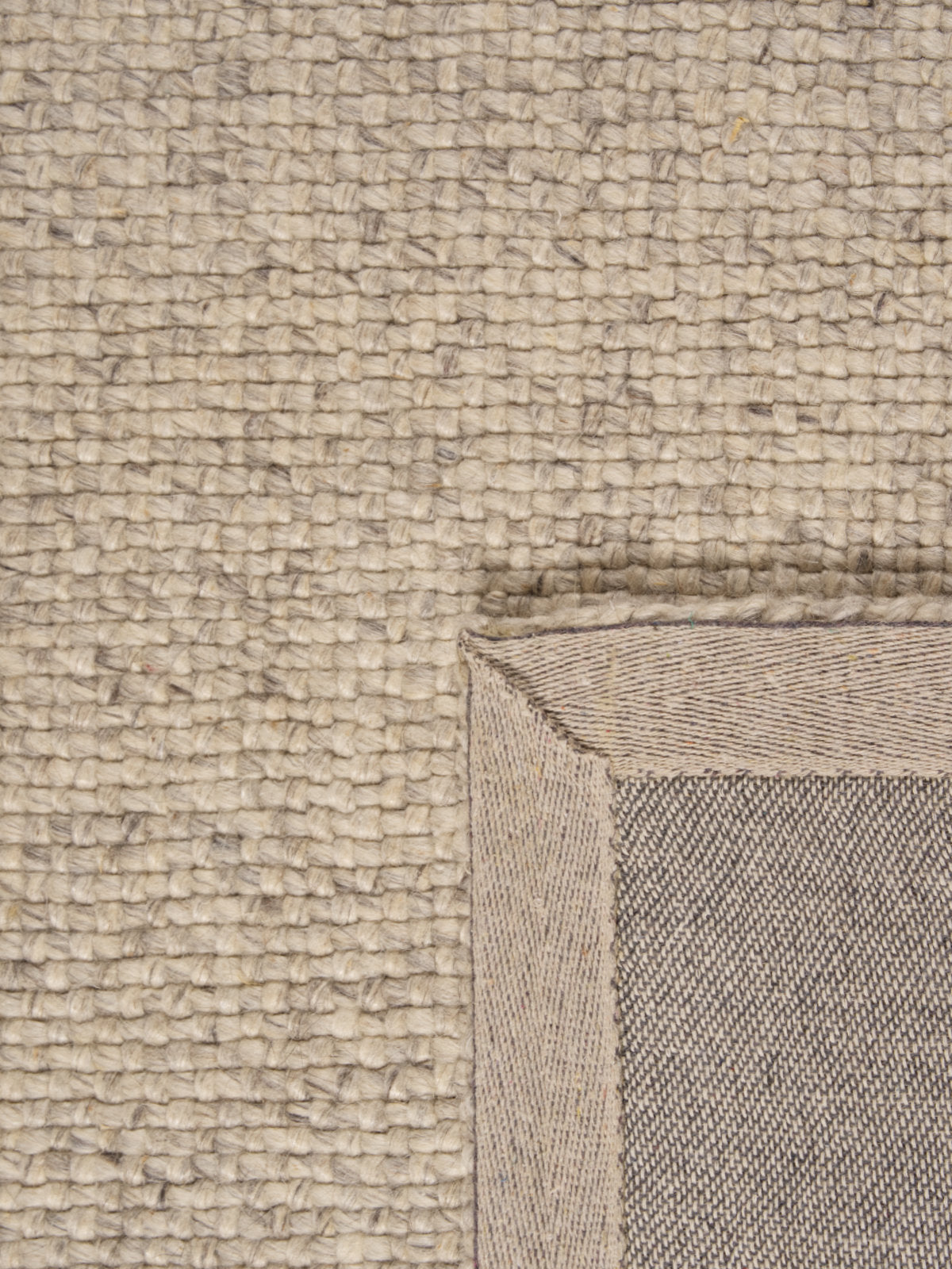 Mughal Grey Wool Rug