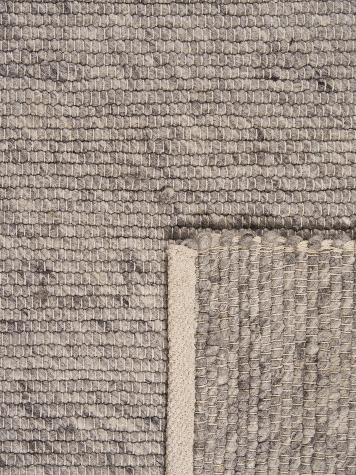 Raja Grey Wool Rug