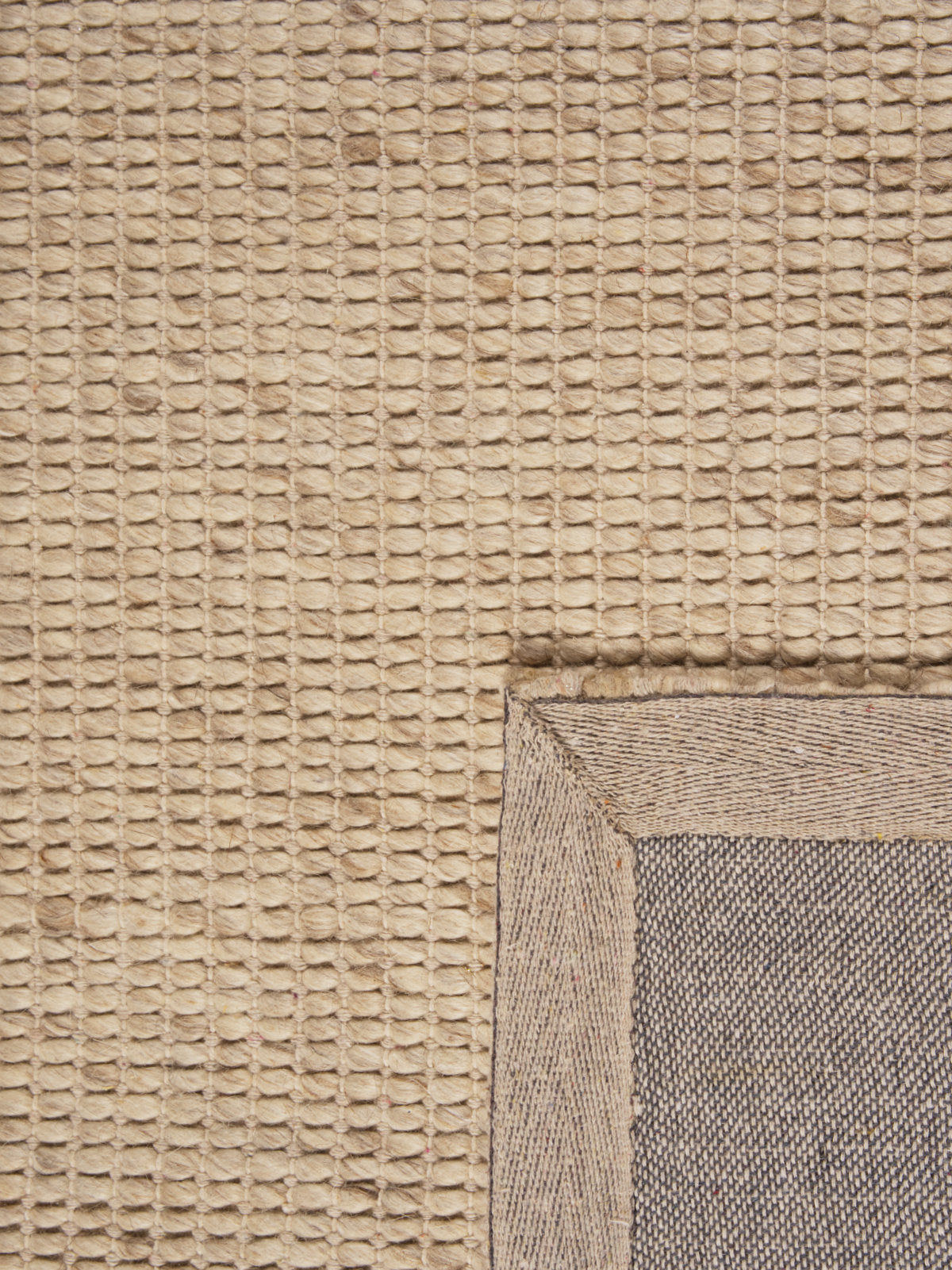 Taj Beige Wool Rug
