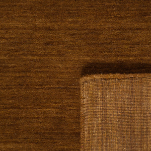 Zen Terracotta Plain Wool Rug
