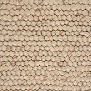 Kohi-Noor Beige Wool Rug