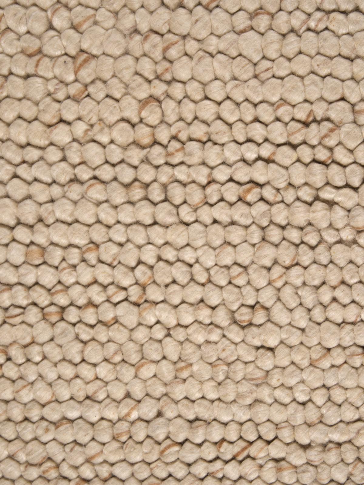 Kohi-Noor Beige Wool Rug