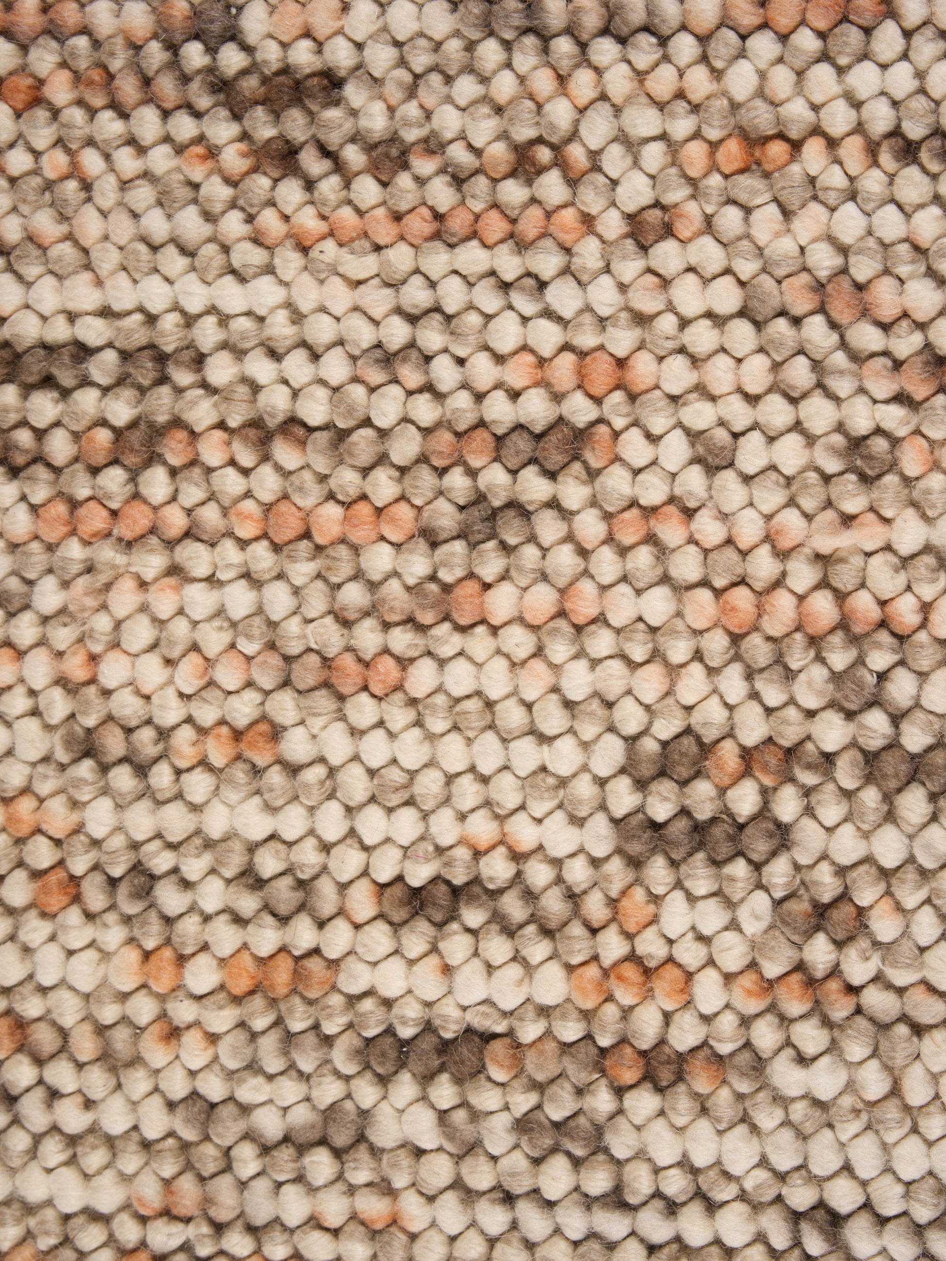 Kohi Noor Rust Wool Rug
