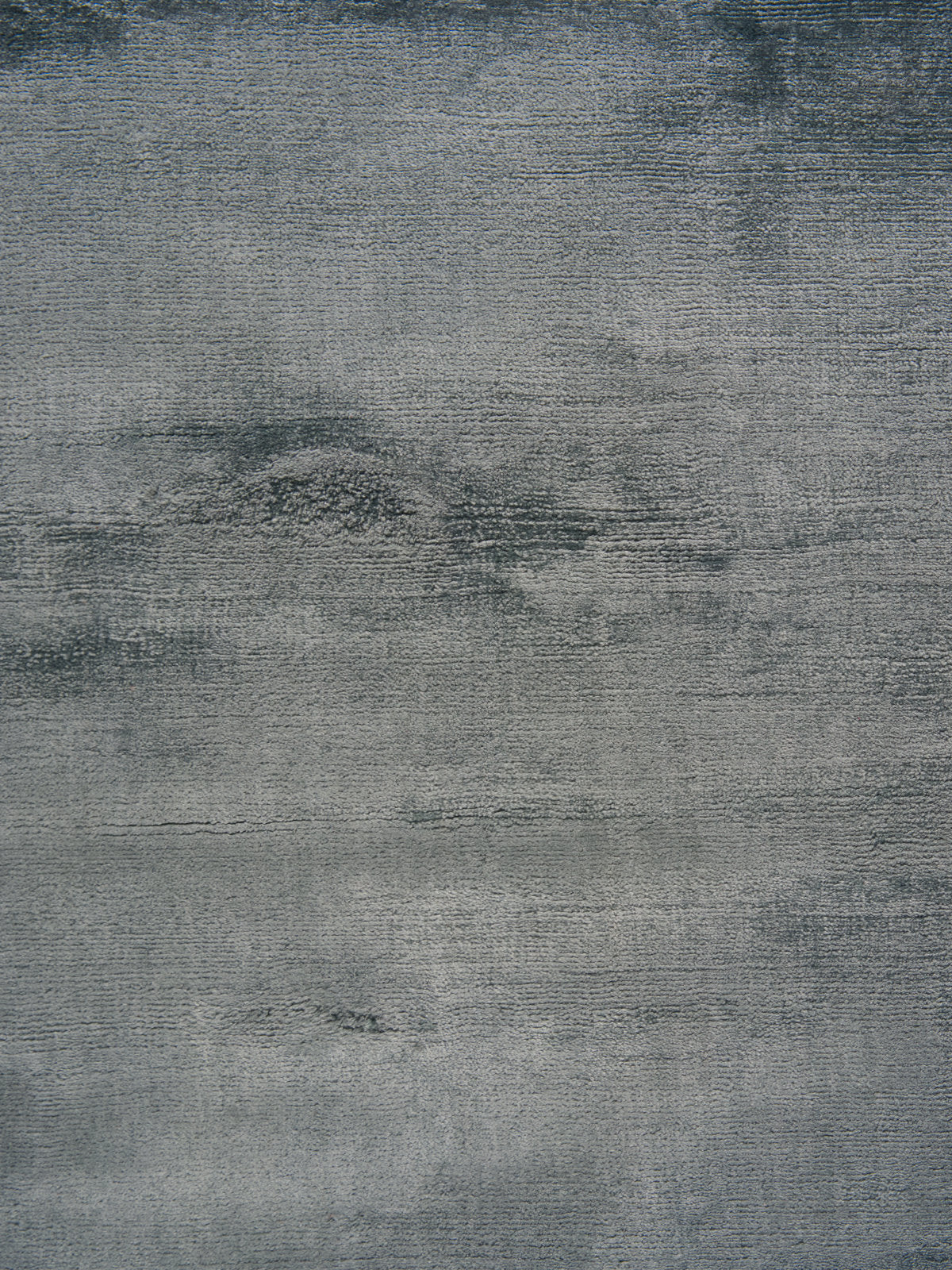 Shine Blue Plain Silky Rug