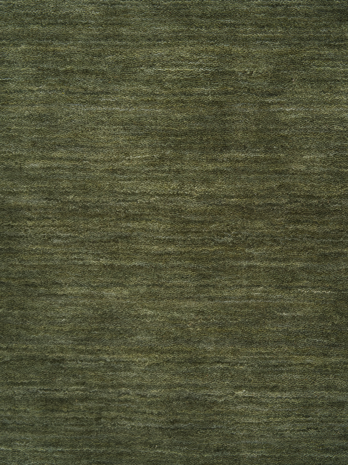 Zen Green Plain Wool Rug