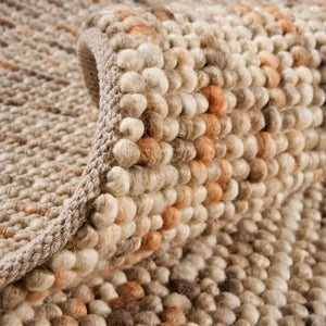 Kohi Noor Rust Wool Rug