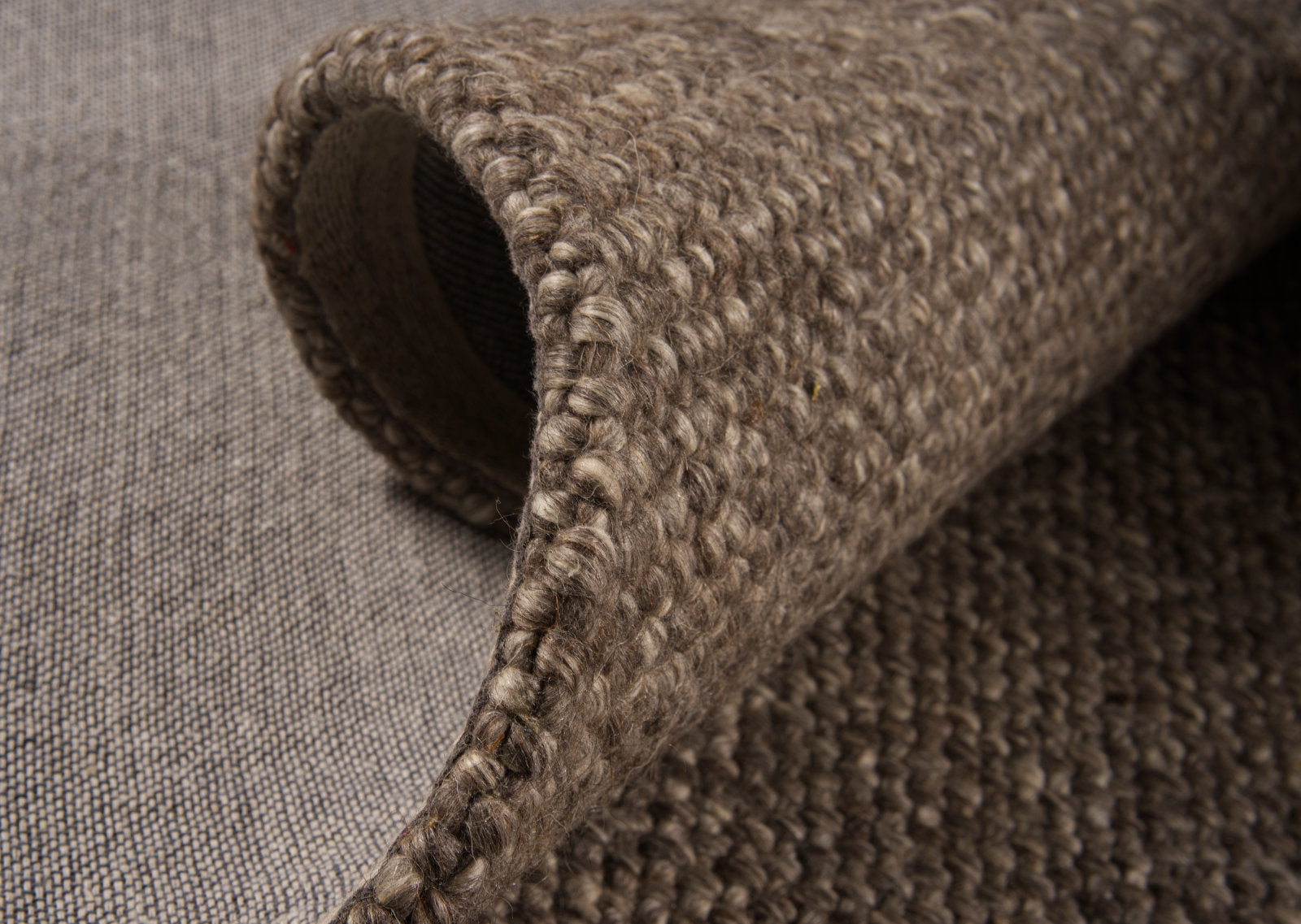 Mughal Brown Wool Rug