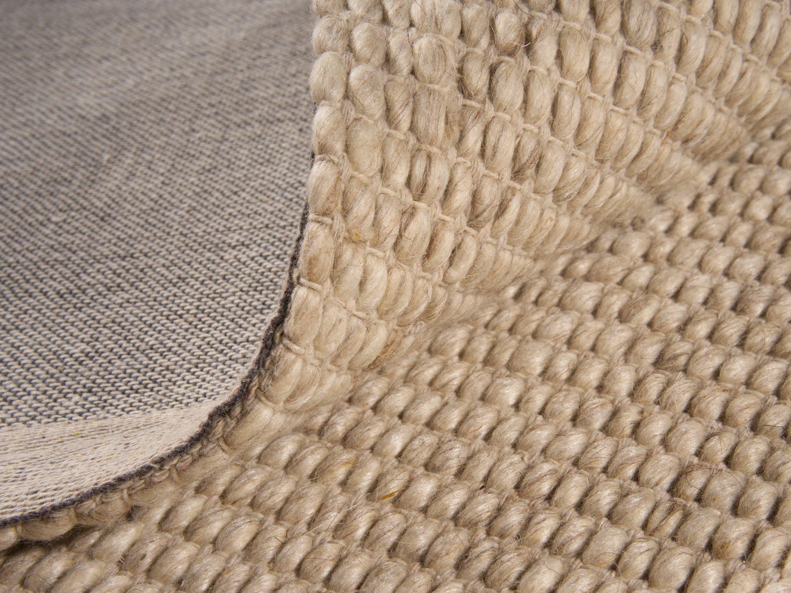 Taj Beige Wool Rug