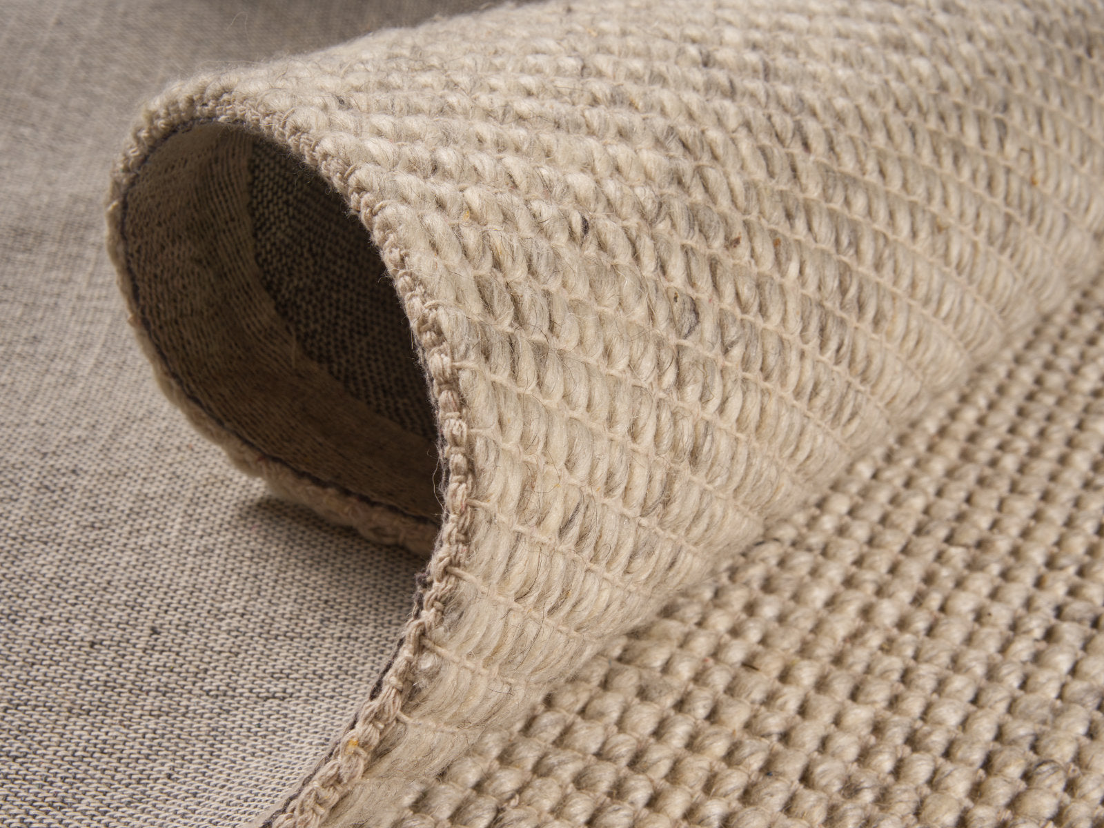 Taj Grey Wool Rug