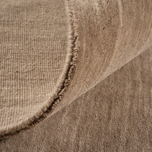 Zen Oat Plain Wool Rug
