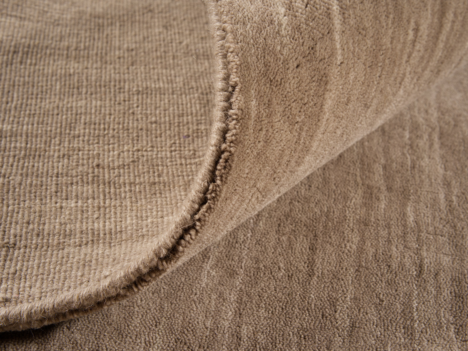 Zen Oat Plain Wool Rug