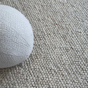 Kohi Noor Cream Wool Rug