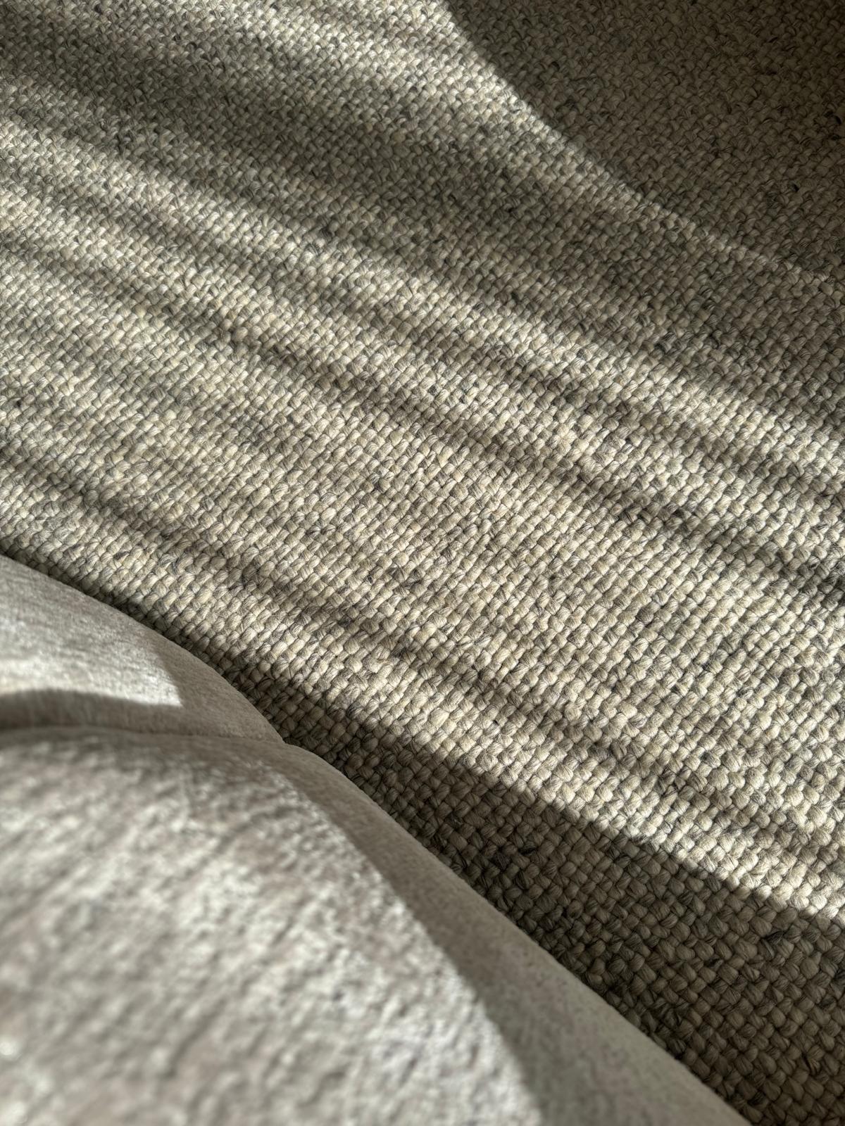 Mughal Grey Wool Rug