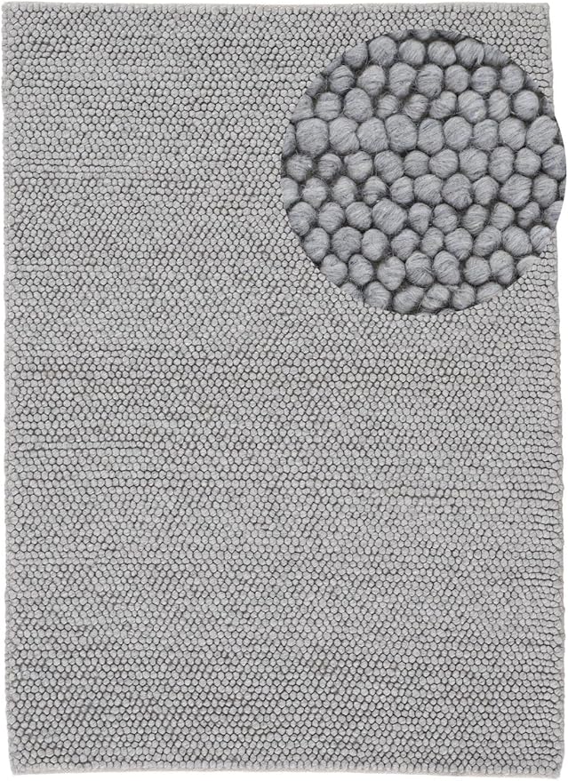 Aspen Metal Modern Wool Rug