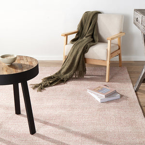 Allure Rose Cotton Rayon Rug