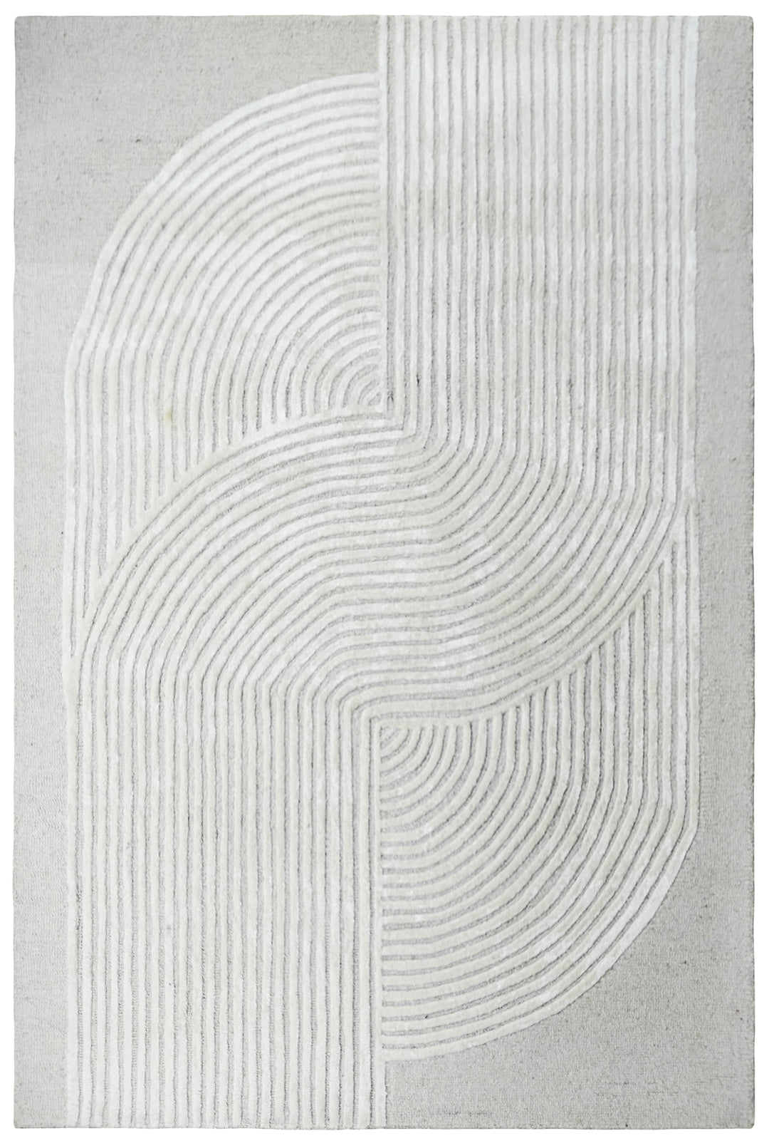 Amber 18 Ivory Wool Rug