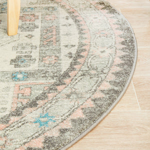 Avenue 704 Silver Round Rug