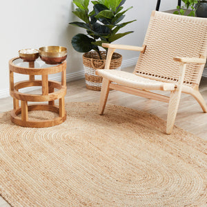 Bondi Natural Oval Rug
