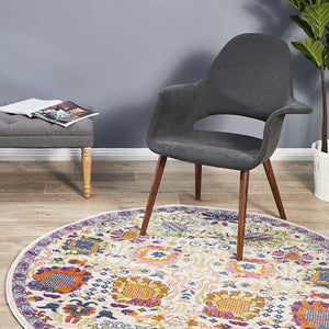 Babylon 206 Multi  Round Rug