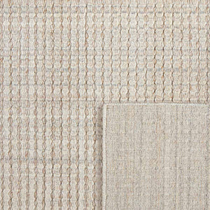 Cable Bone Modern Wool Rug