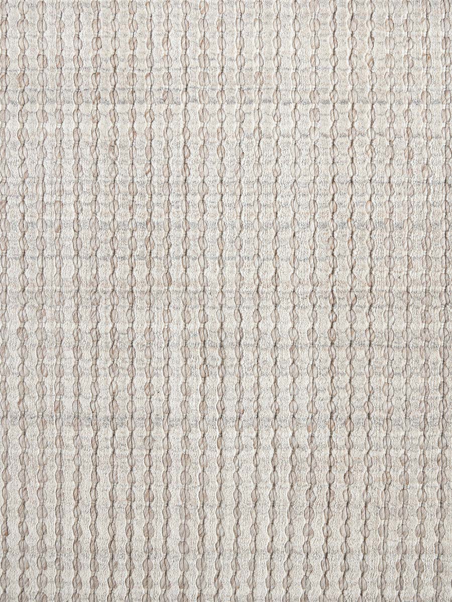 Cable Bone Modern Wool Rug