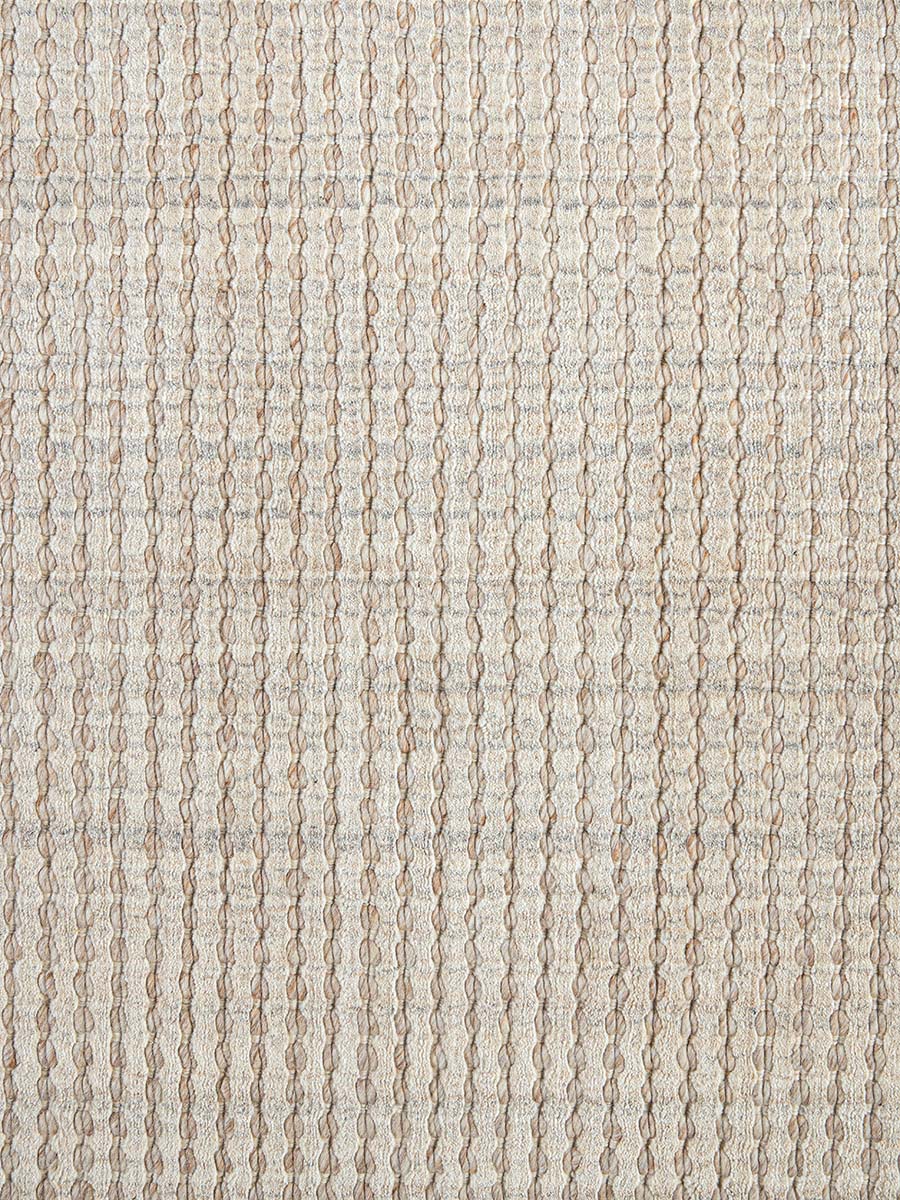 Cable Bone Modern Wool Rug