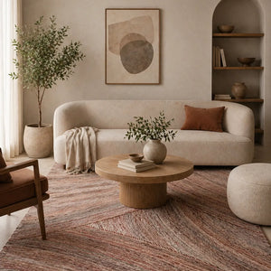 Diva Handtufted Wool Rust