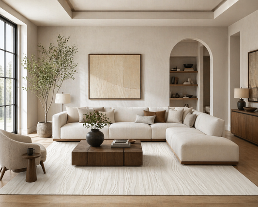 Barron Floor Rug Ivory