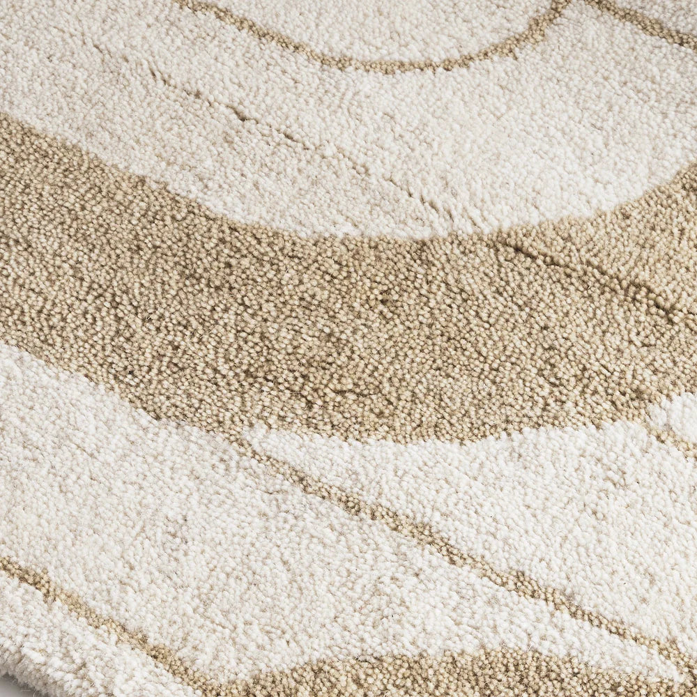 Clovelly Ivory Sand Wool Rug