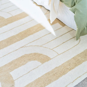Clovelly Ivory Sand Wool Rug