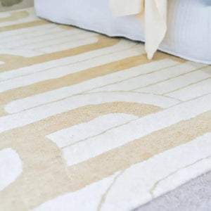Clovelly Ivory Sand Wool Rug