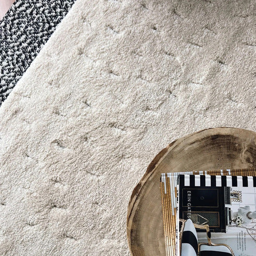 Liege Textured Cream Grey Rug