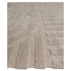 Cream Lilly Modern Power-Loomed Rug