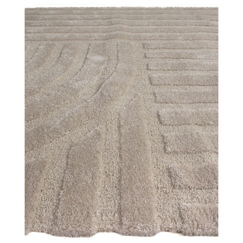 Cream Lilly Modern Power-Loomed Rug
