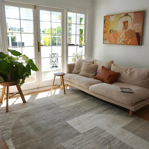 Loki Geometric Brown Rug